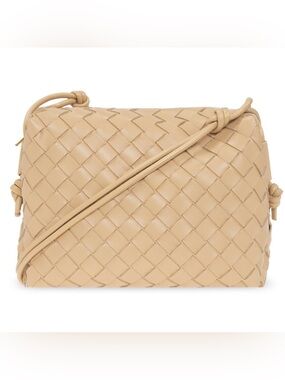 BOTTEGA VENETA Loop small Intrecciato leather camera crossbody bag